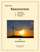 Resurrection: I. The Tomb Organ sheet music cover
